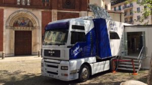 Truck Saint Gobain Fuori Salone